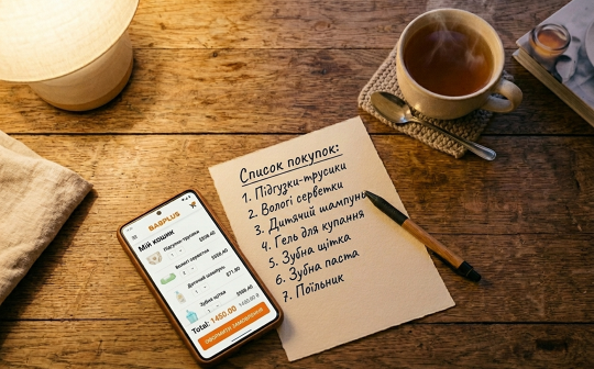 Умная корзина» Babyplus: как готовый список превращается в подборку товаров